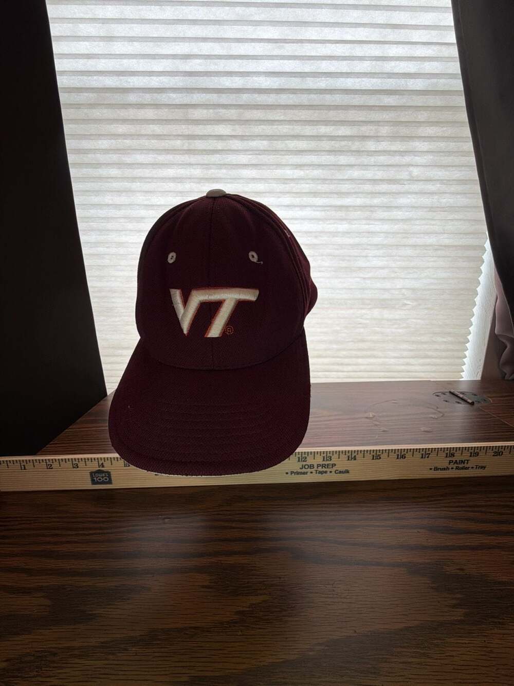 Colosseum Virginia Tech Hokies Maroon Adjustable Baseball Hat Cap